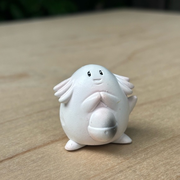 Pokemon Chansey Vintage Mini Figurine Nintendo Tomy Auldey Toy - Picture 2 of 7